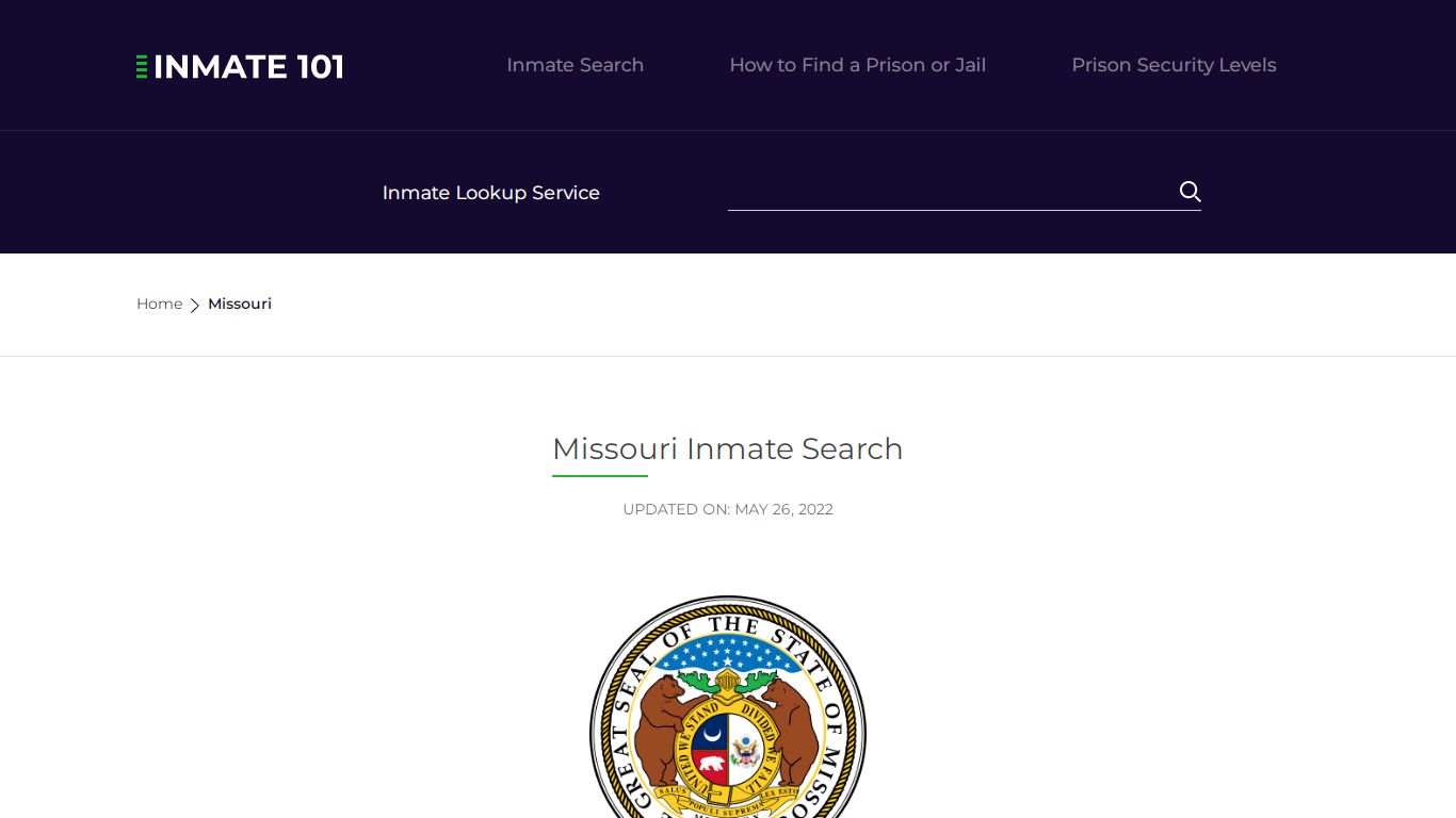 Missouri Inmate Search – Missouri Department of Corrections Offender Lookup